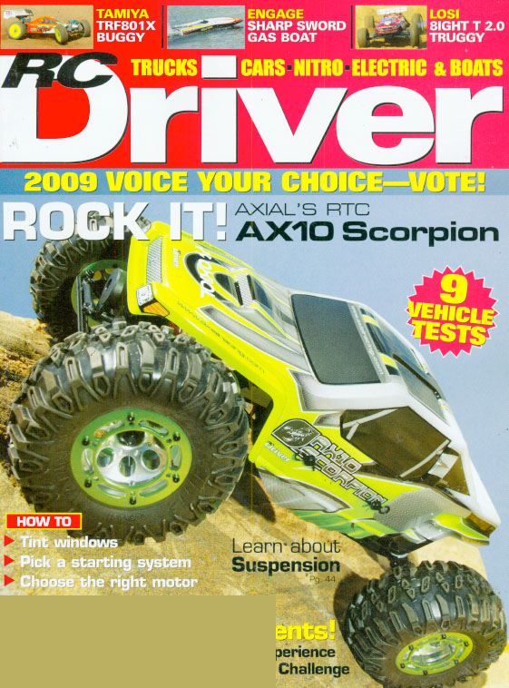 RC-Driver August 01, 2009 Issue Cover