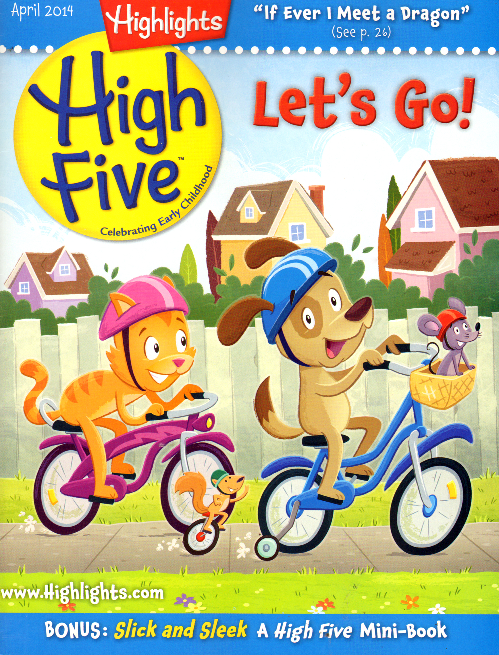 Highlights-High-Five April 01, 2014 Issue Cover