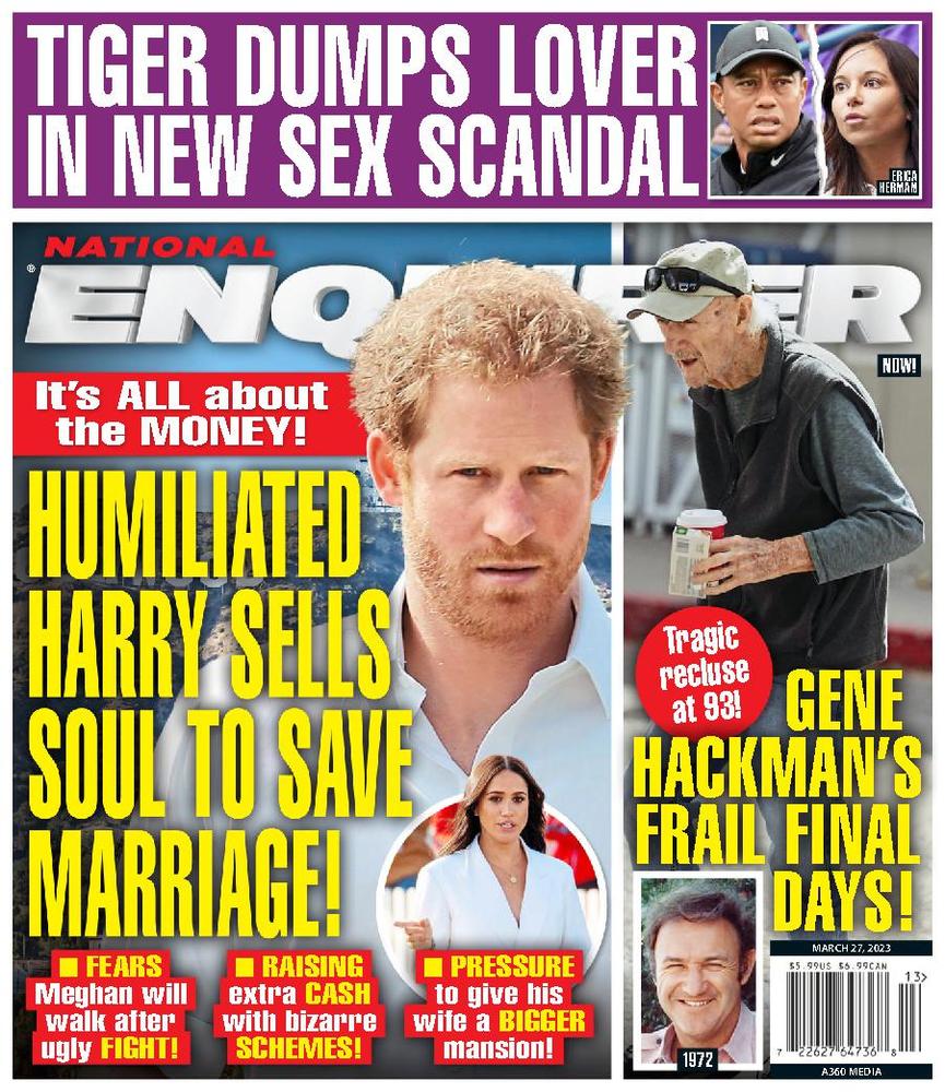 national-enquirer March 27, 2023 Issue Cover