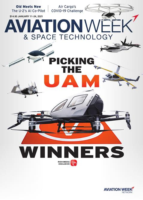 Aviation-Week-and-Space-Technology January 11, 2021 Issue Cover