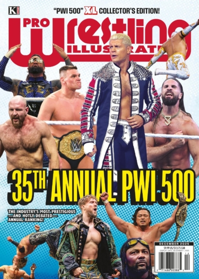 Pro Wrestling Illustrated December 01, 2025 Issue Cover