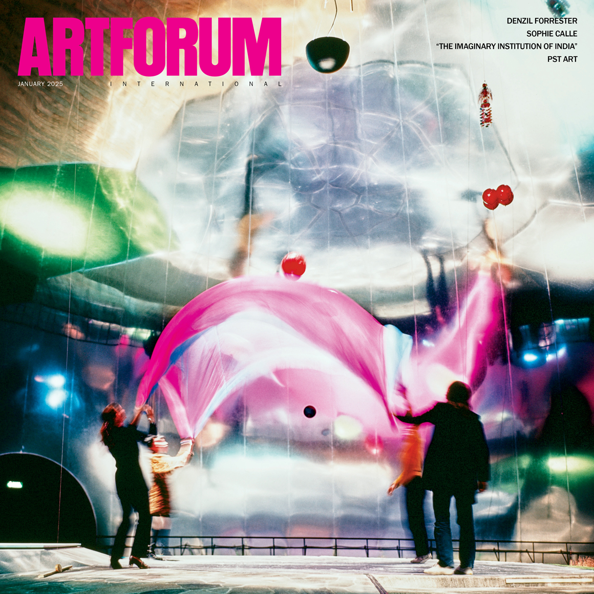 Artforum January 01, 2025 Issue Cover