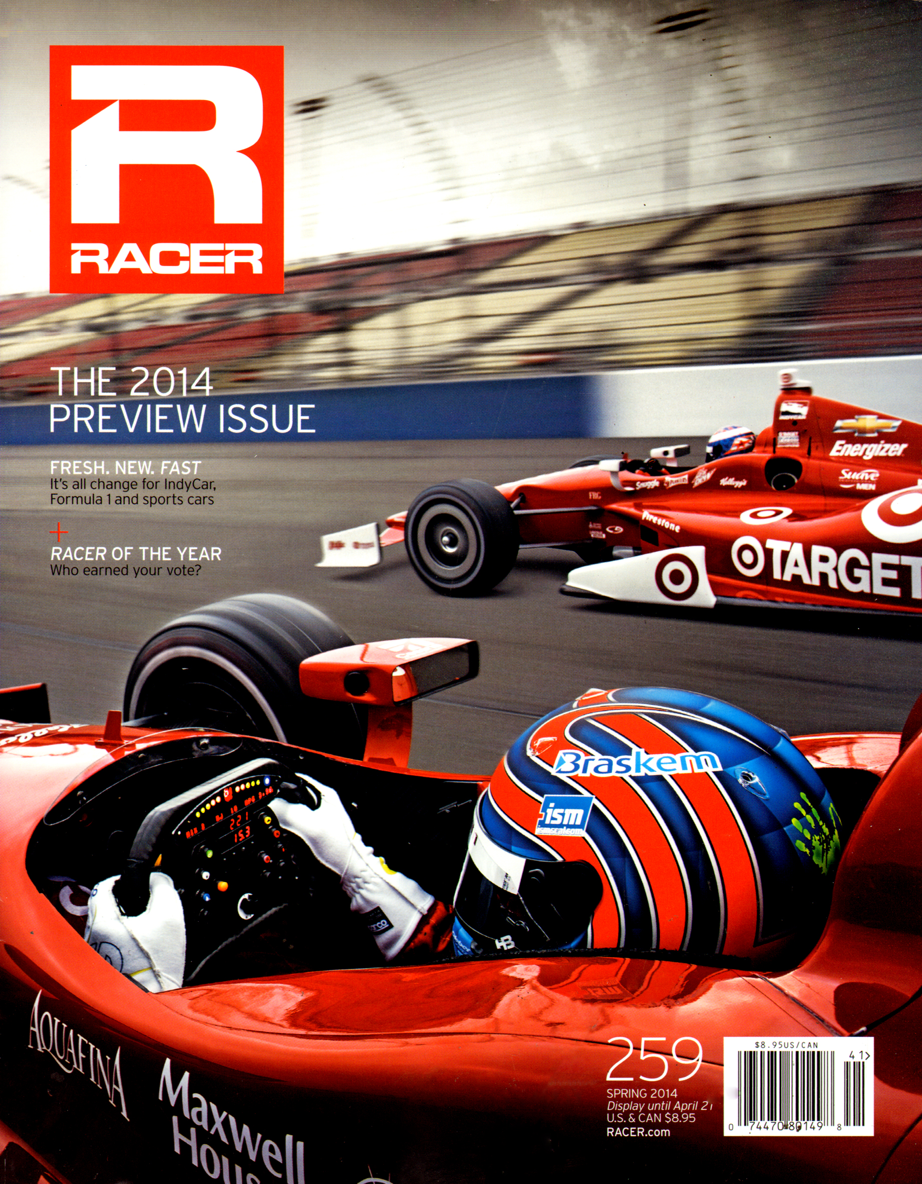 Racer March 01, 2014 Issue Cover