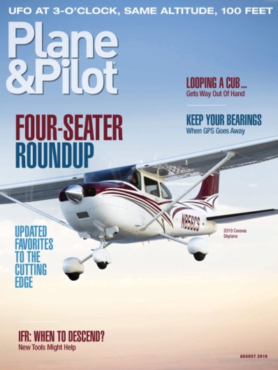 Plane & Pilot August 01, 2019 Issue Cover