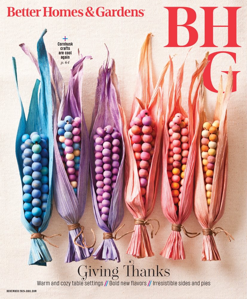 Better-Homes-and-Gardens November 01, 2024 Issue Cover