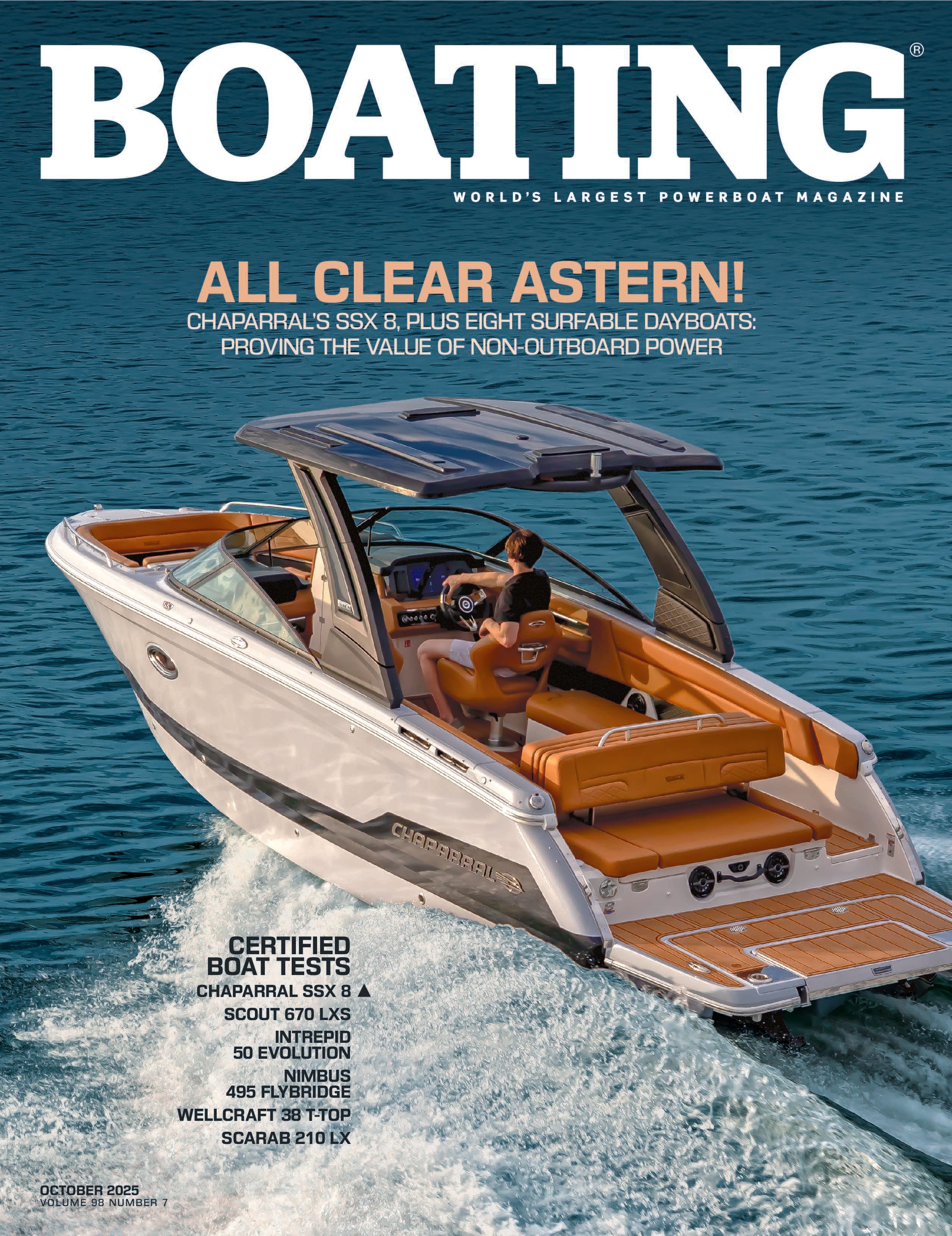 Boating October 01, 2025 Issue Cover