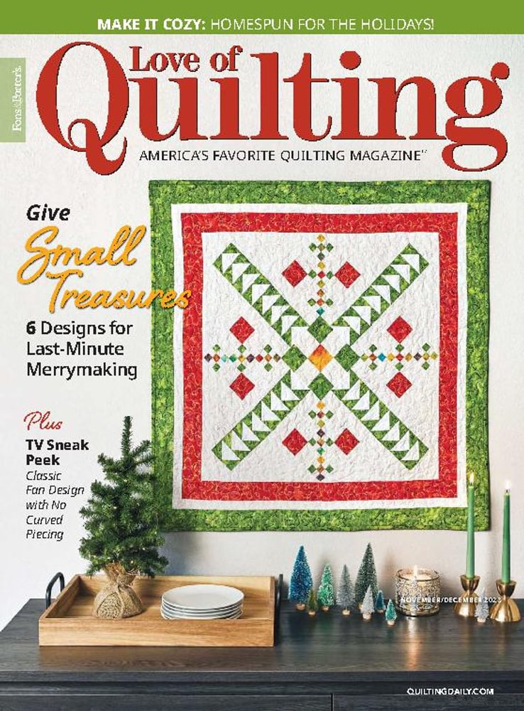 Fons-and-Porters-Love-of-Quilting November 01, 2023 Issue Cover