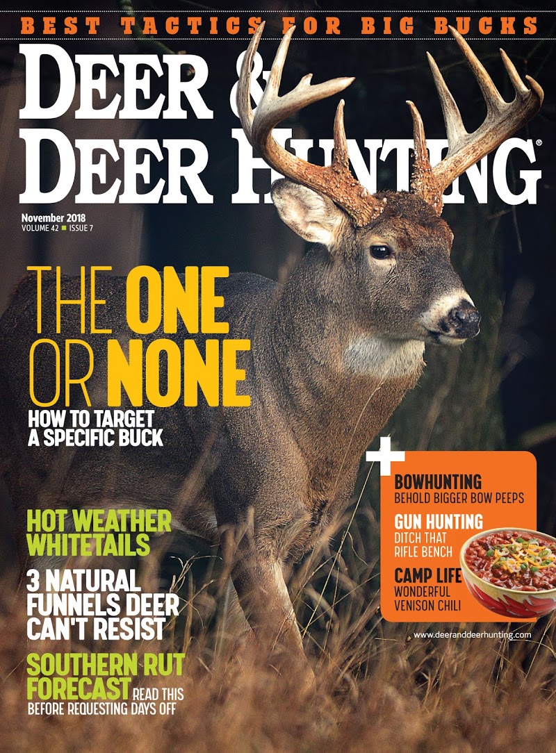 Deer-and-Deer-Hunting November 01, 2018 Issue Cover