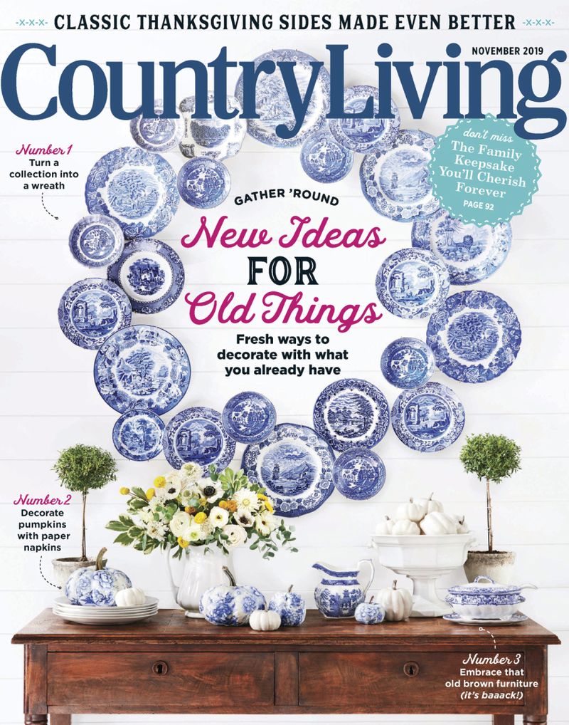 Country-Living November 01, 2019 Issue Cover