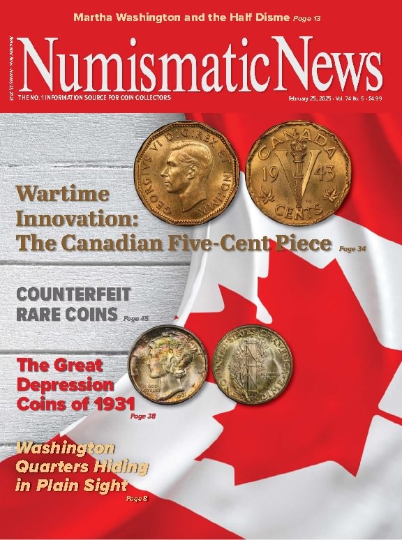 Numismatic-News February 25, 2025 Issue Cover