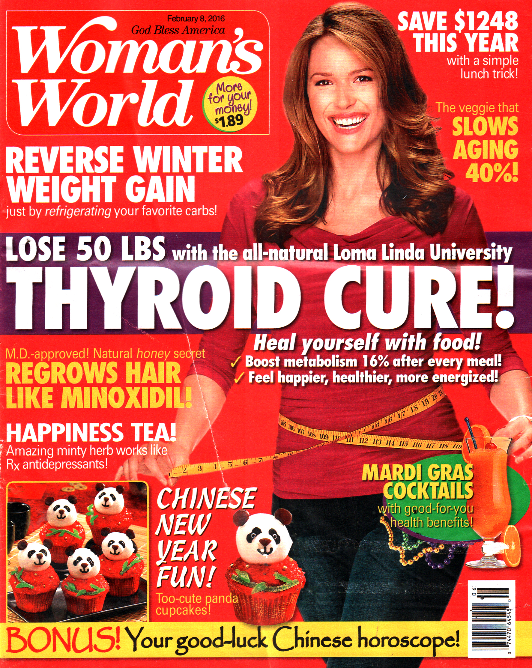 Womans-World February 08, 2016 Issue Cover