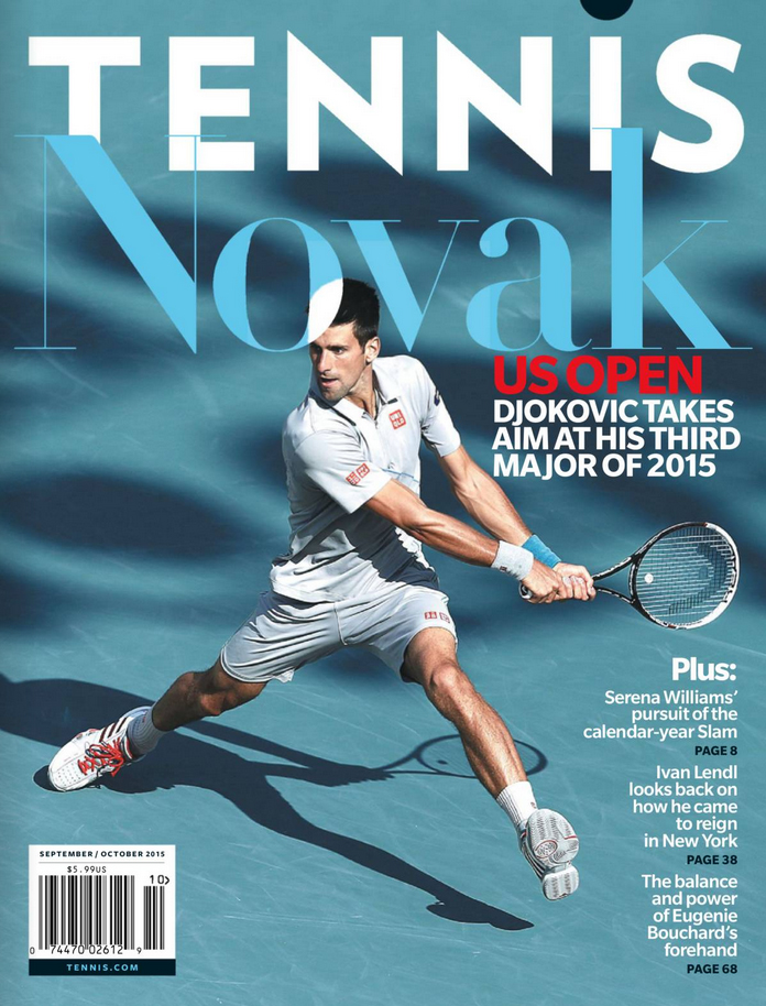 Tennis-Magazine September 01, 2015 Issue Cover
