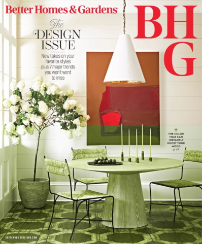 Better Homes & Gardens September 01, 2025 Issue Cover