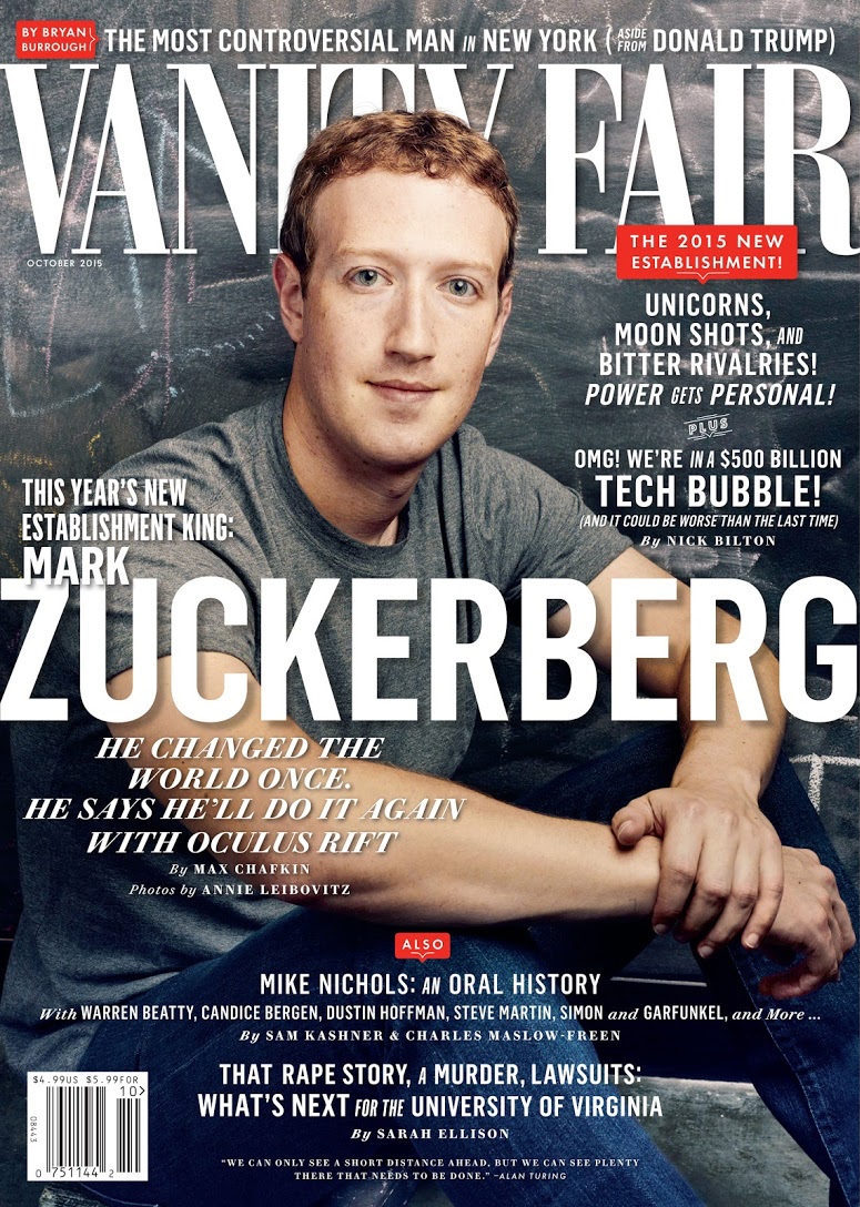 Vanity-Fair October 01, 2015 Issue Cover