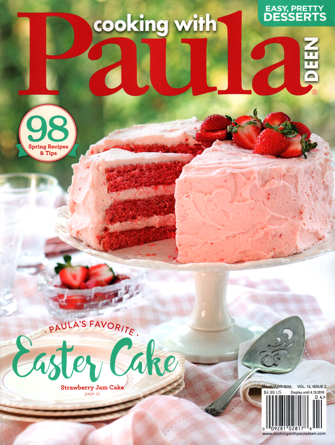 Cooking-With-Paula-Deen March 01, 2016 Issue Cover