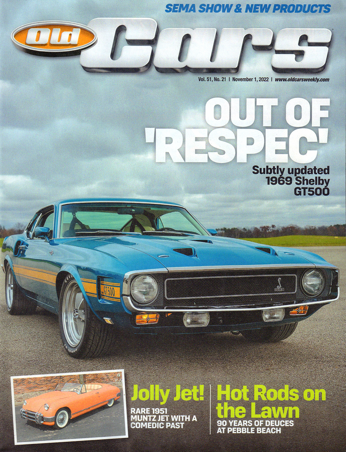Old-Cars November 01, 2022 Issue Cover