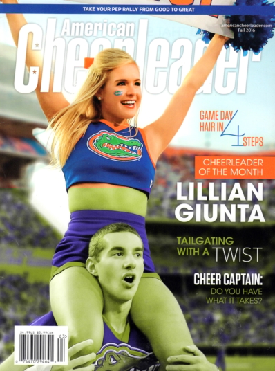American Cheerleader September 01, 2016 Issue Cover