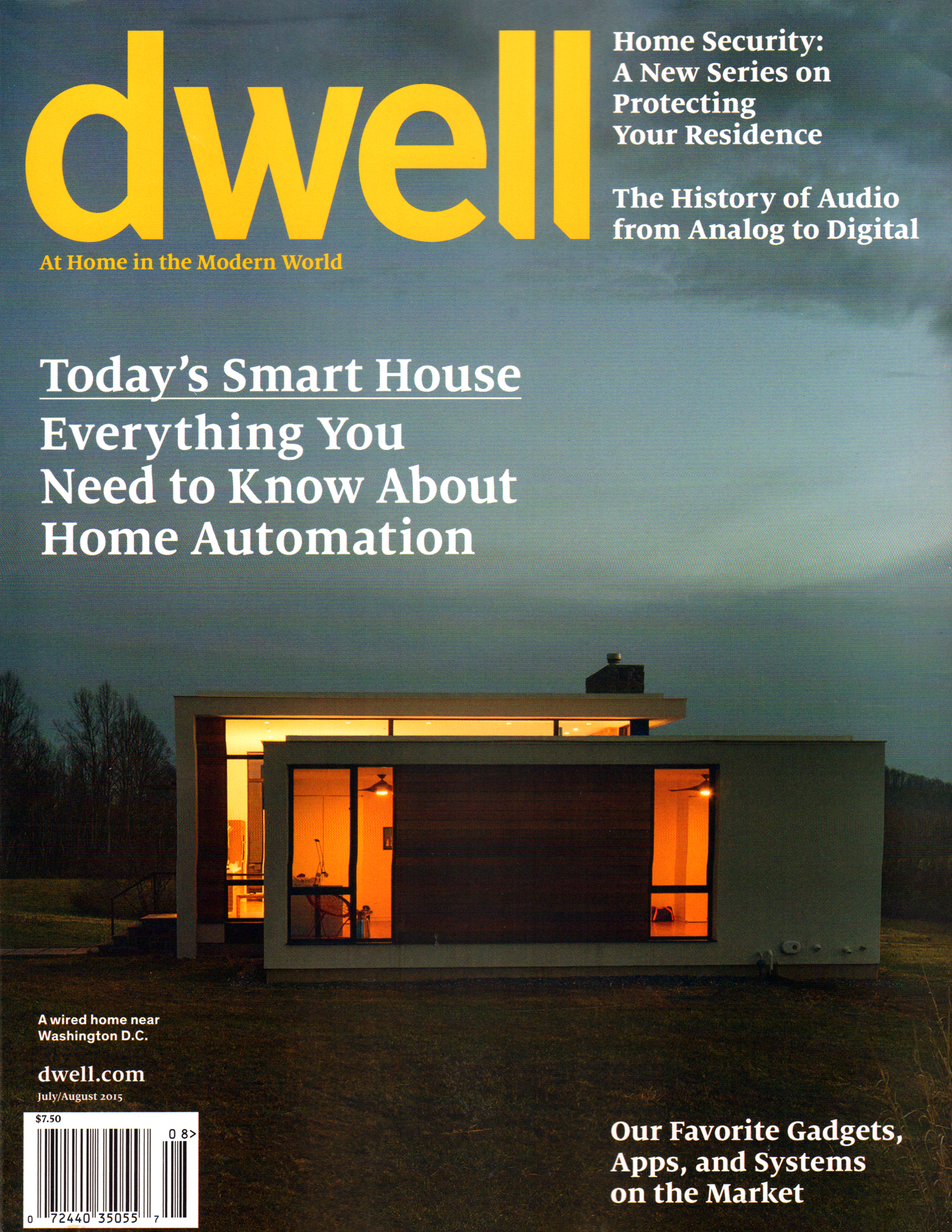 Dwell July 01, 2015 Issue Cover