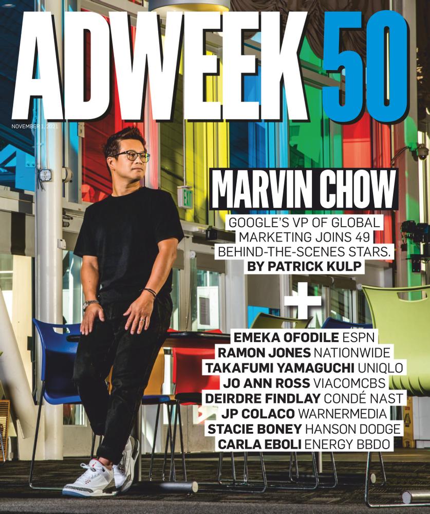 Adweek November 01, 2021 Issue Cover