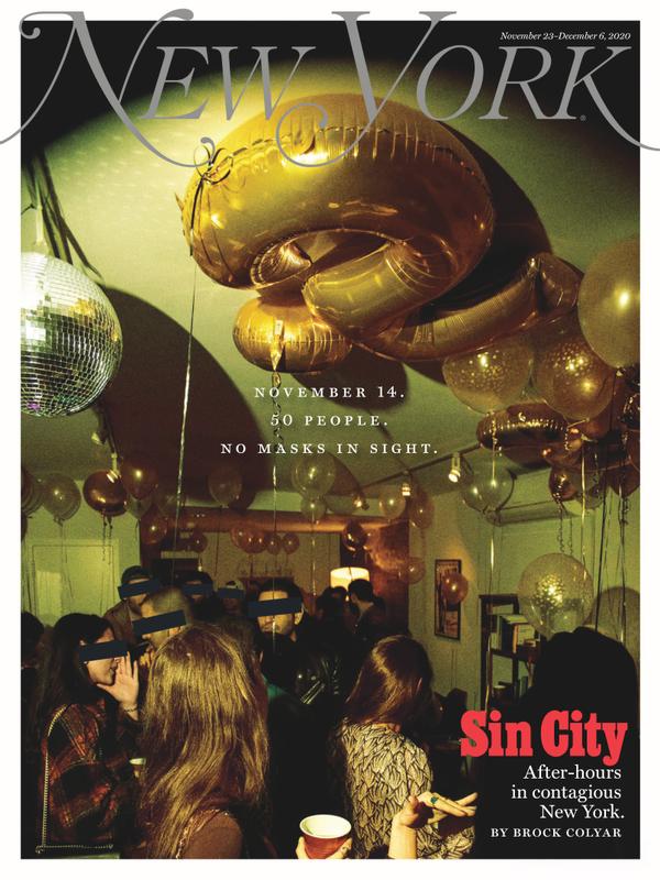 New-York-Magazine November 23, 2020 Issue Cover