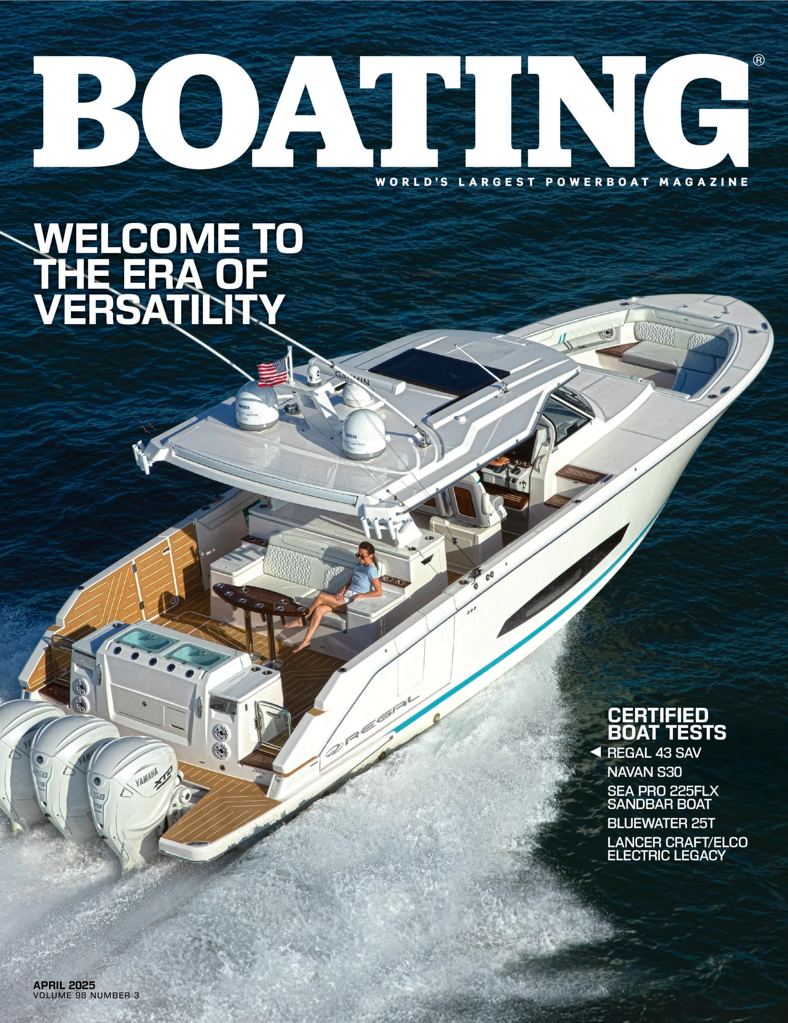 Boating April 01, 2025 Issue Cover