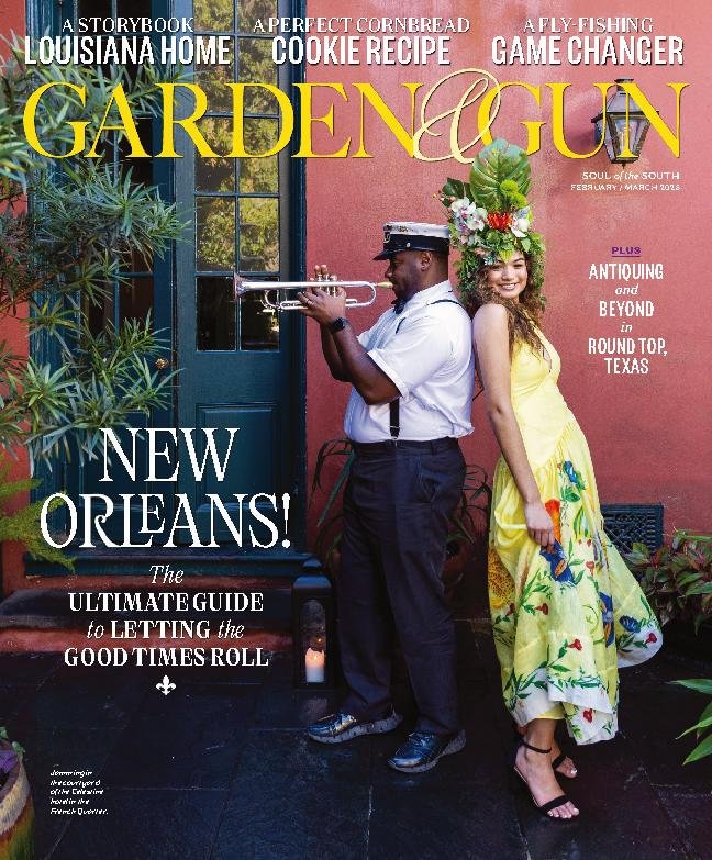 Garden-and-Gun February 01, 2025 Issue Cover