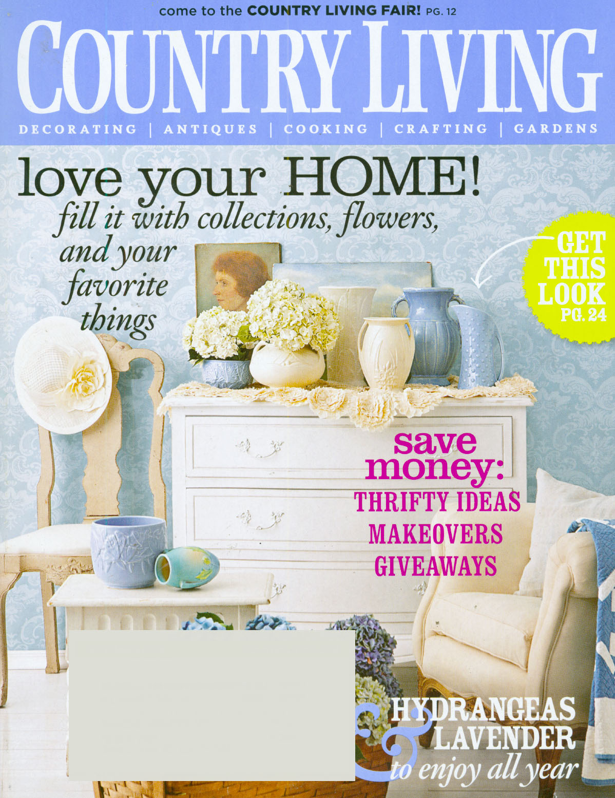 Country-Living August 01, 2008 Issue Cover