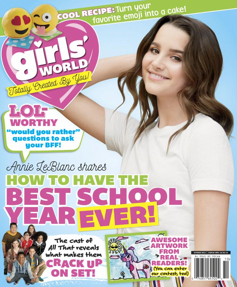Girls-World October 01, 2019 Issue Cover