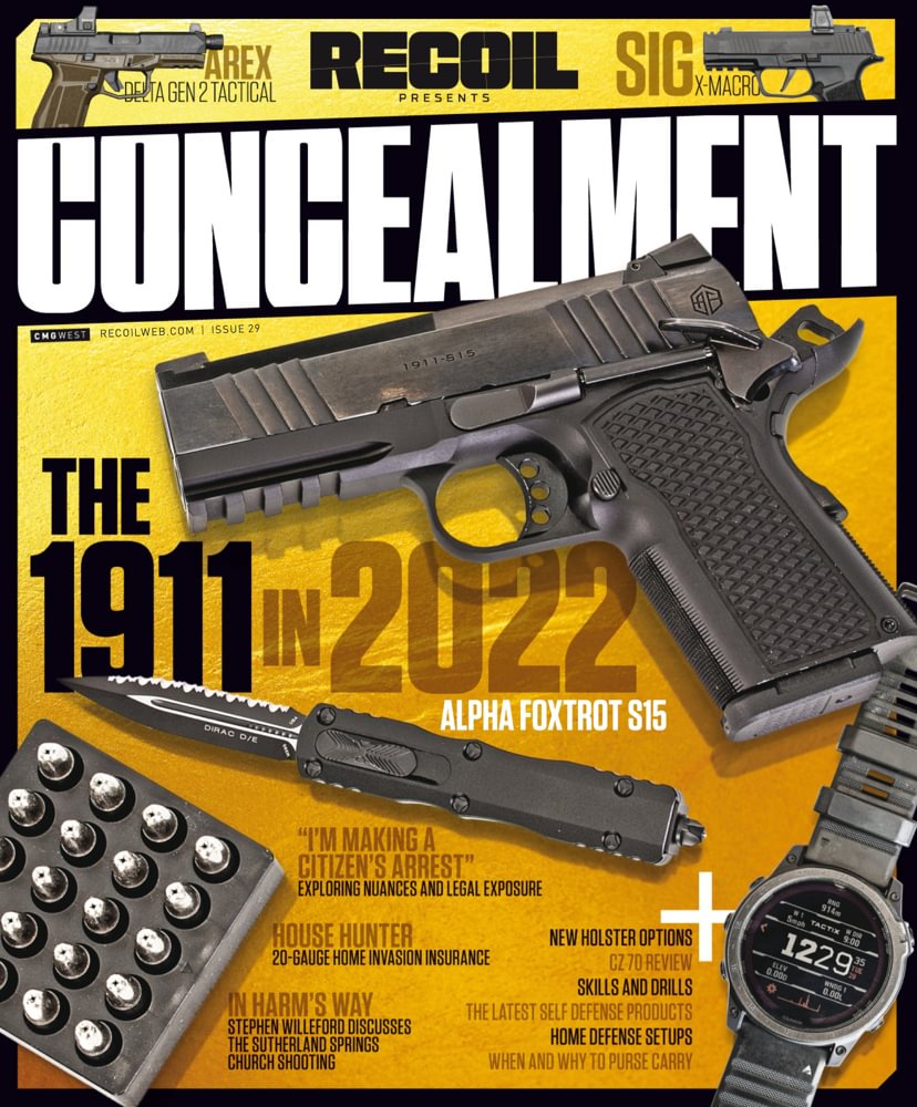Recoil-Concealment September 01, 2022 Issue Cover
