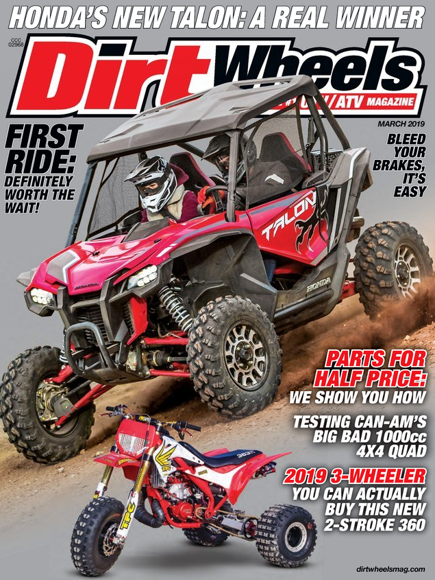 Dirt-Wheels March 01, 2019 Issue Cover