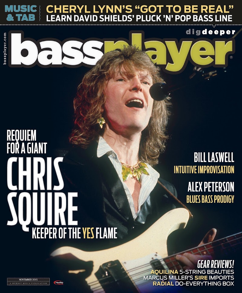 Bass-Player November 01, 2015 Issue Cover