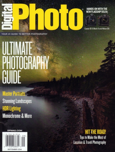 Digital Photo September 01, 2016 Issue Cover