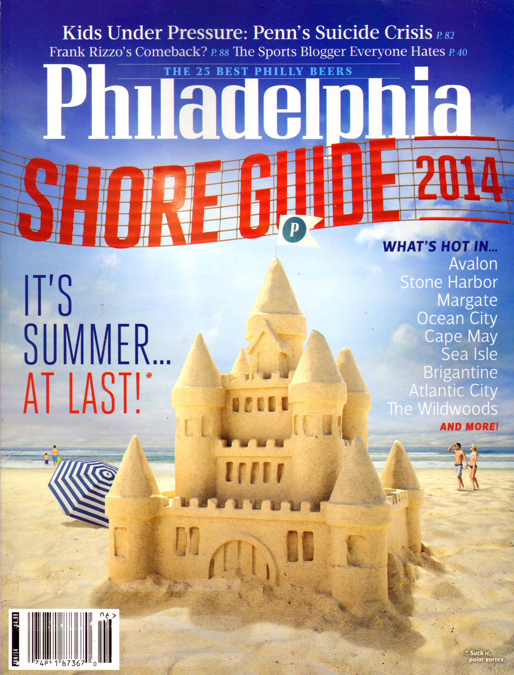 Philadelphia-Magazine June 01, 2014 Issue Cover