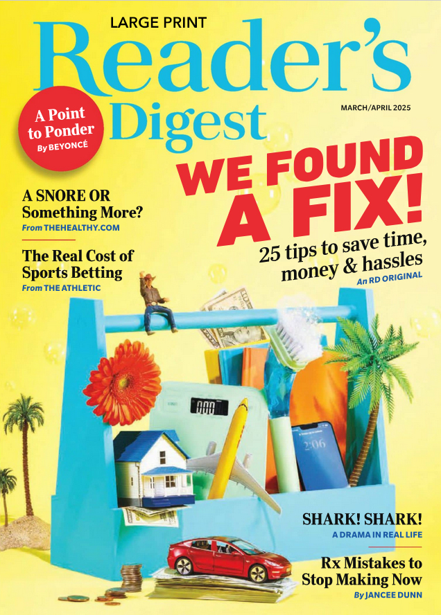 Reader's Digest - Large Print March 01, 2025 Issue Cover