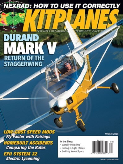 Kit Planes March 01, 2018 Issue Cover