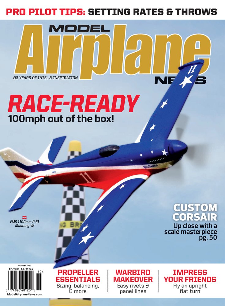 Model-Airplane-News October 01, 2022 Issue Cover