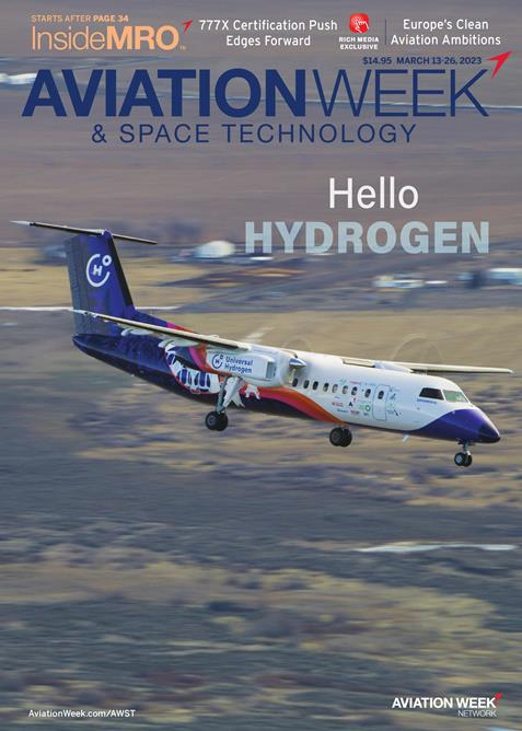Aviation-Week-and-Space-Technology March 13, 2023 Issue Cover