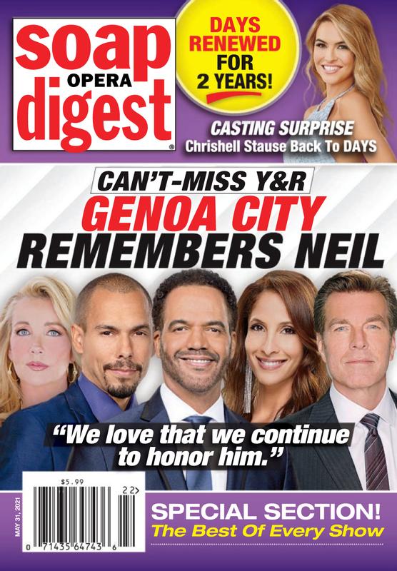 Soap-Opera-Digest May 31, 2021 Issue Cover