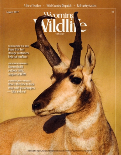 Wyoming Wildlife August 01, 2017 Issue Cover
