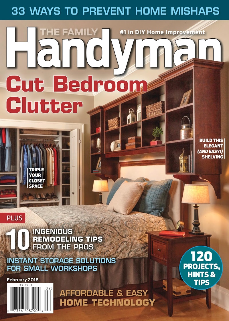 The-Family-Handyman February 01, 2016 Issue Cover