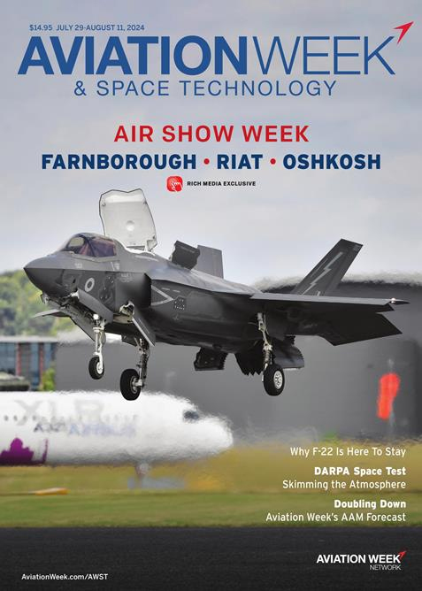 Aviation-Week-and-Space-Technology July 29, 2024 Issue Cover