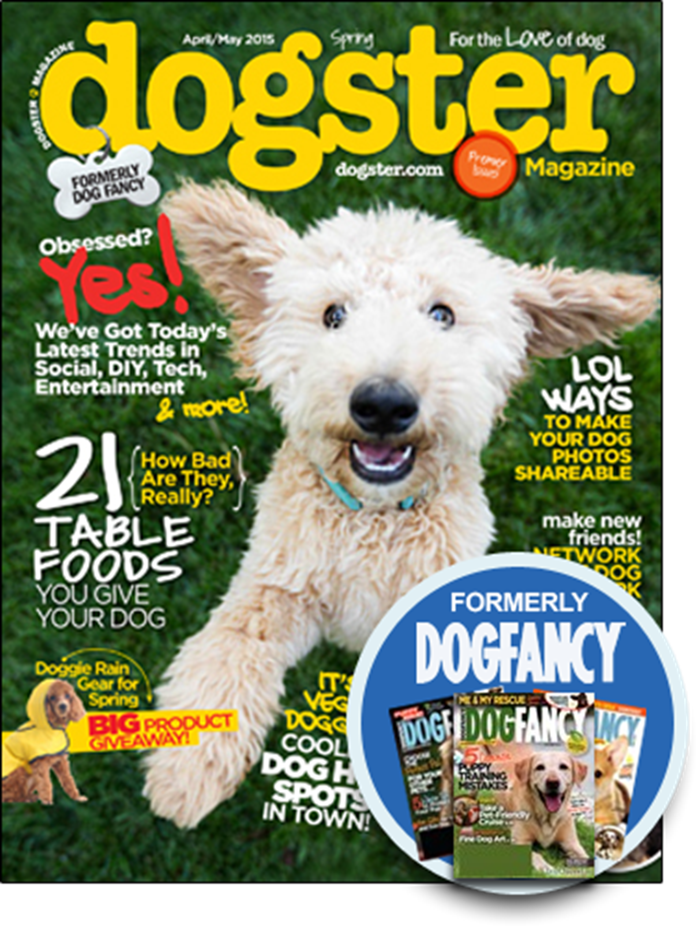 Dogster April 01, 2015 Issue Cover