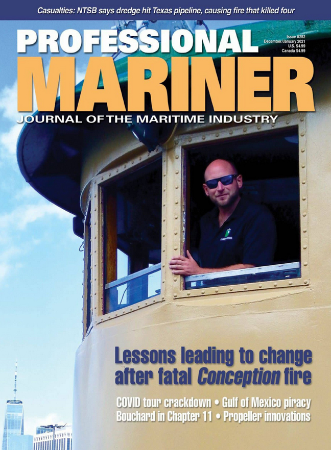 Professional-Mariner December 01, 2020 Issue Cover