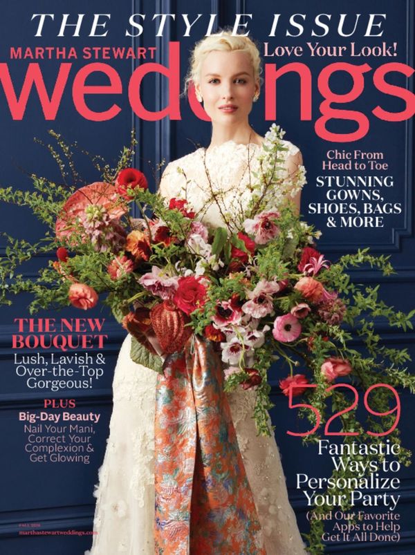 Martha-Stewart-Weddings September 01, 2016 Issue Cover