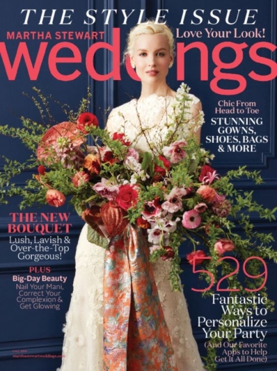 Martha Stewart Weddings September 01, 2016 Issue Cover