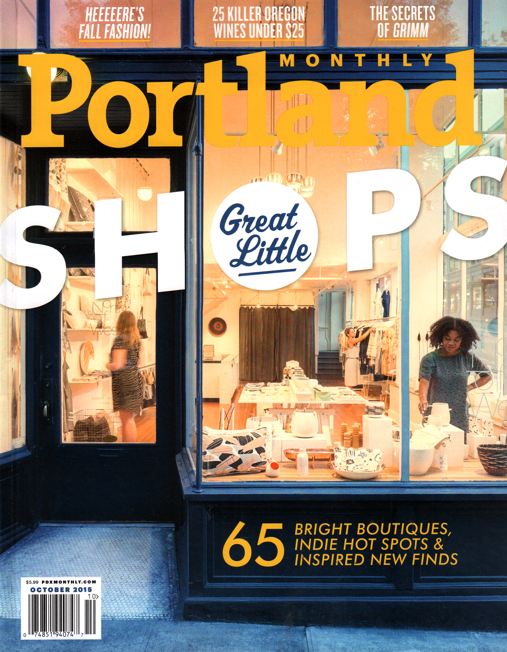 Portland-Monthly October 01, 2015 Issue Cover