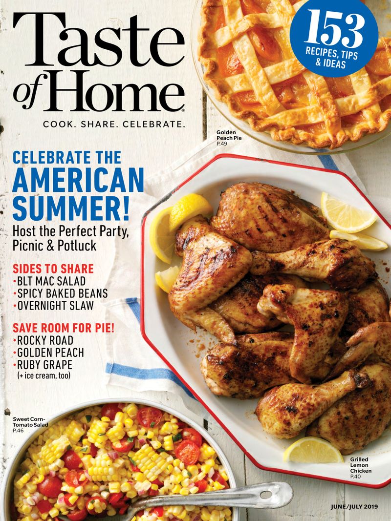taste-of-home June 01, 2019 Issue Cover