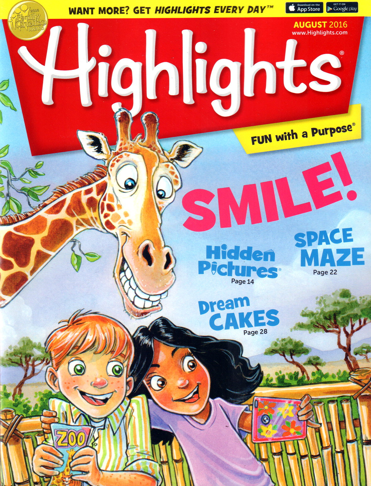 Highlights August 01, 2016 Issue Cover