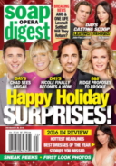 Soap-Opera-Digest December 26, 2016 Issue Cover