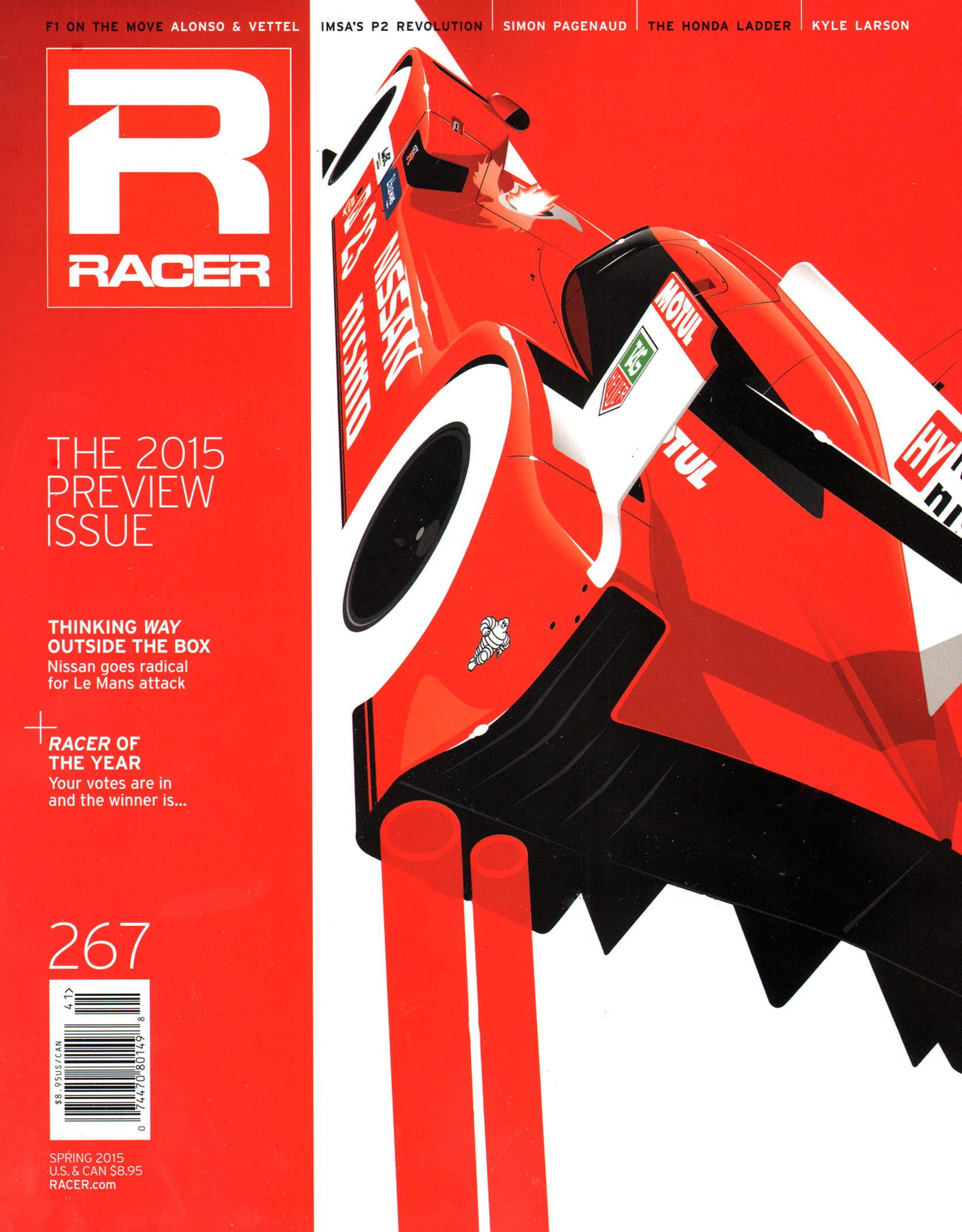 Racer March 01, 2015 Issue Cover